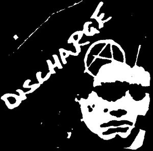 DISCHARGE sticker