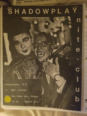 $5 PUNK FLYER - SHADOWPLAY