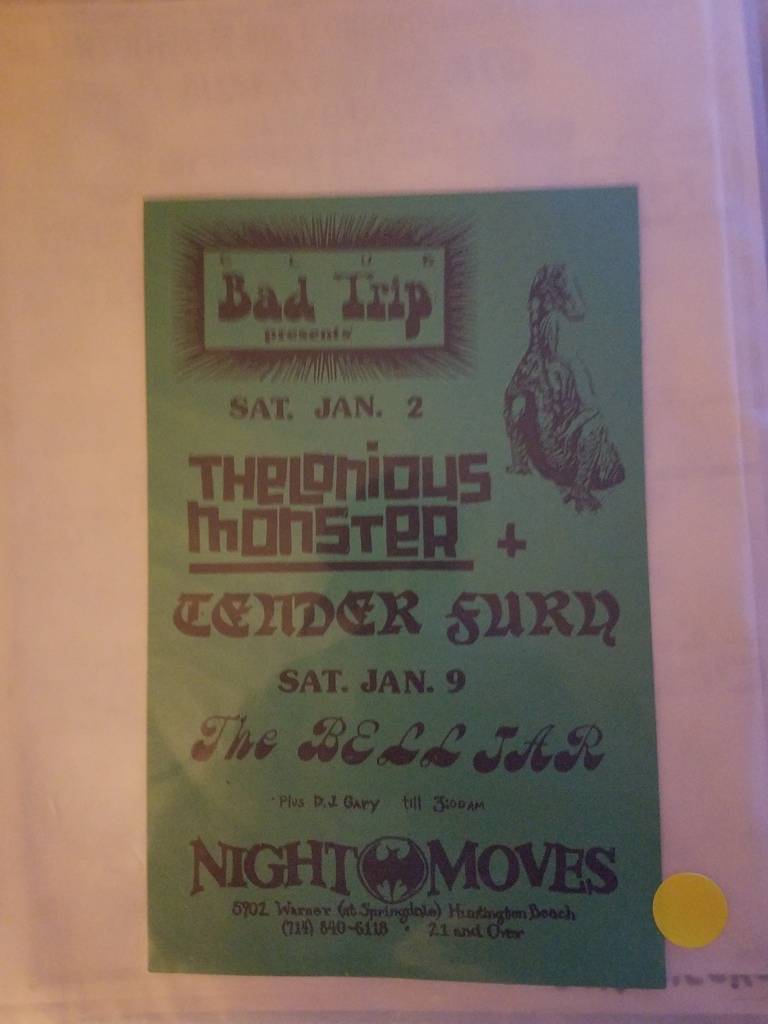 $5 PUNK FLYER - THELONIOUS MONSTER