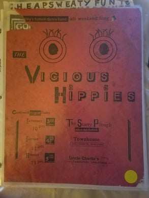 $5 PUNK FLYER - VICIOUS HIPPIES