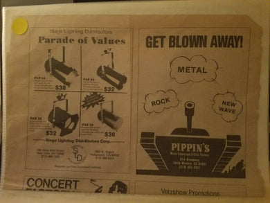 $5 PUNK FLYER - PIPPINS