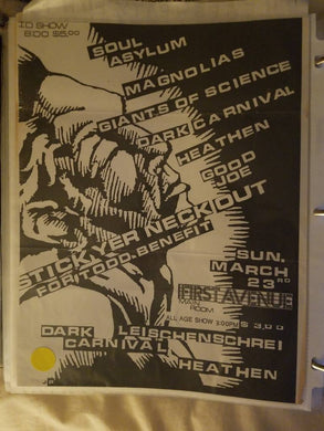 $5 PUNK FLYER - SOUL ASYLUM MAGNOLIAS