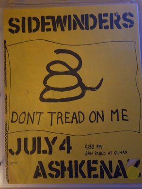 $5 PUNK FLYER - SIDEWINDERS