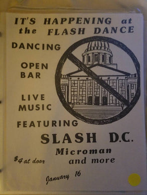 $5 PUNK FLYER - SLASH DC MICROMAN