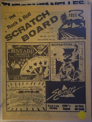 $5 PUNK FLYER - SCRATCH BOARD