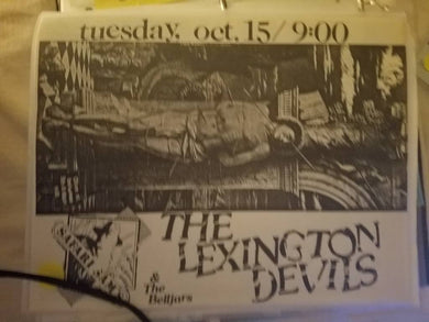 $5 PUNK FLYER - LEXINGTON DEVILS