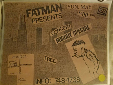 $5 PUNK FLYER - NOBODY SPECIAL