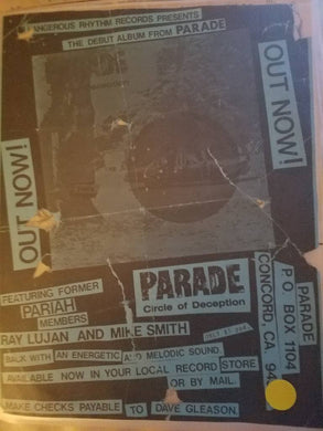 $5 PUNK FLYER - PARADE CIRCLE OF DECEPTION