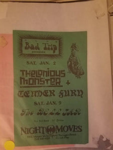 $5 PUNK FLYER - THELONIOUS MONSTER TENDER FURD