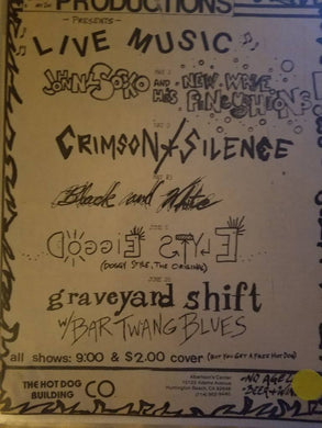 $5 PUNK FLYER - GRAVEYARD SHIFT DOGGIE STYLE