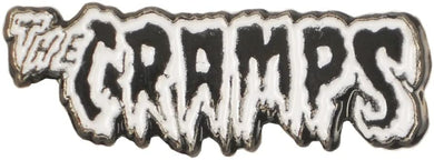 CRAMPS LOGO METAL BADGE