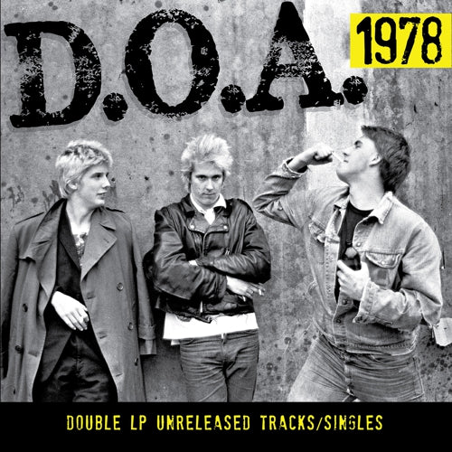 D.O.A. - 1978 NEW 2xLP
