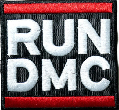 Run Dmc - Logo  EMBROIDERED PATCH