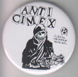 ANTI CIMEX - RAPED big button