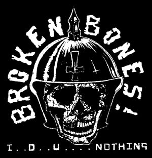 BROKEN BONES SKULL back patch – pukenvomitrecords.com