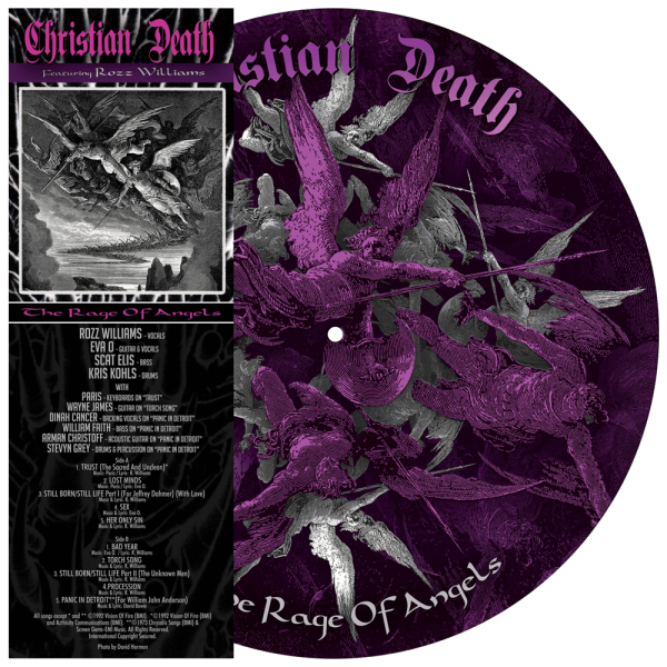 Christian Death - The Rage Of Angels NEW LP