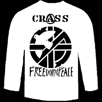 CRASS FREEDOM AND PEACE long sleeve