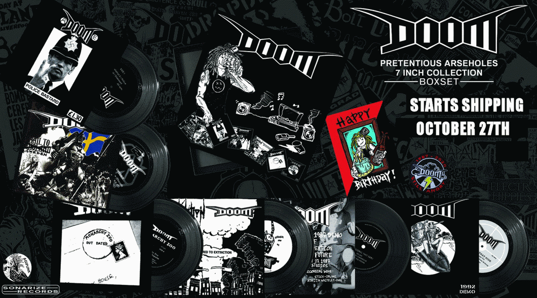 Doom - Prentious Arseholes Boxset NEW 5x7