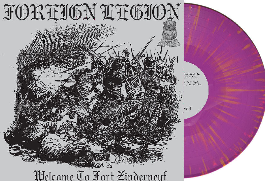 Foreign Legion - Welcome To Fort Zinderneuf NEW LP (purple red splatter vinyl)