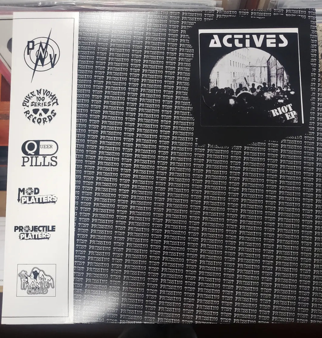 Actives - Riot / Wait And See USED LP (test press)