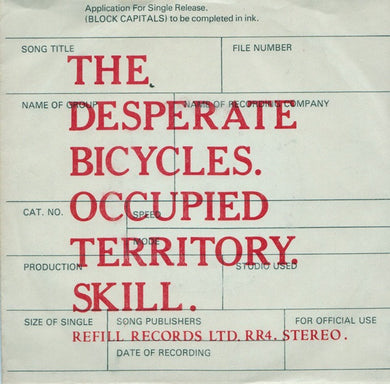 Desperate Bicycles - Occupied Territory  USED 7