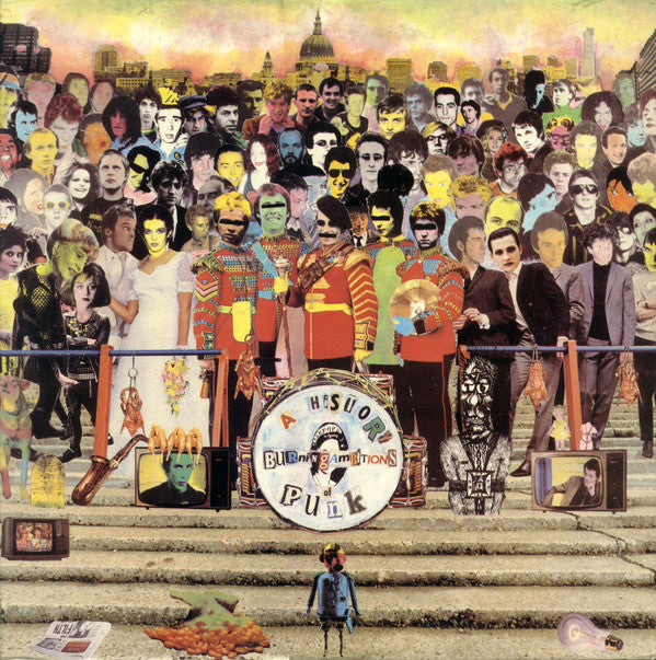 Comp - Burning Ambitions: A History Of Punk USED 2xLP