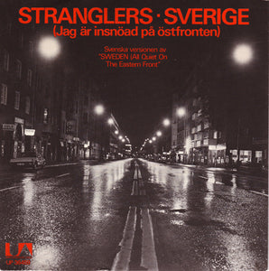 Stranglers - Sverige (Jag Är Insnöad På Östfronten) USED POST PUNK / GOTH 7" (swe)