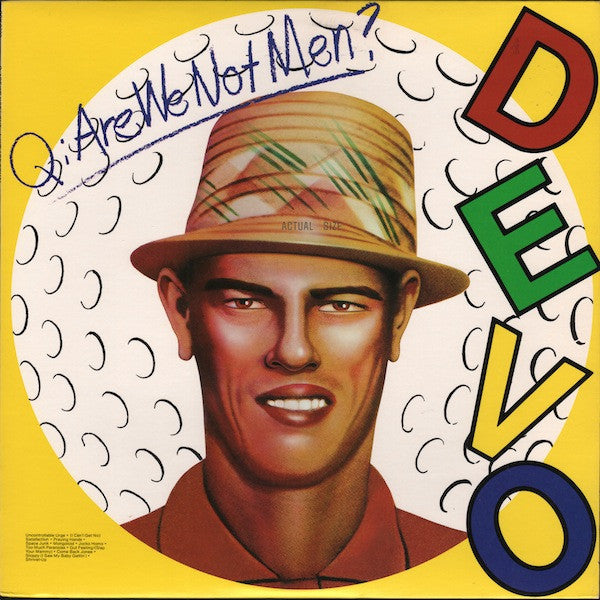 Devo ‎- Q: Are We Not Men? A: We Are Devo! NEW POST PUNK / GOTH LP