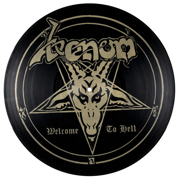 Venom - Welcome To Hell USED METAL LP (pic disc)