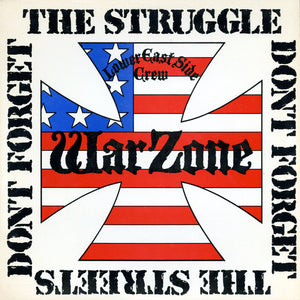 Warzone - Don't Forget The Struggle Don't Forget The Streets USED LP (graffiti)