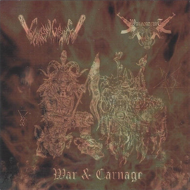 Chainsaw Carnage / Wargoatcult - War & Carnage USED CD