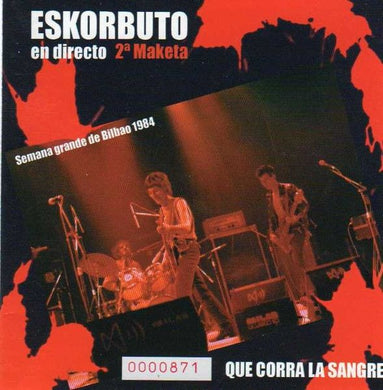 Eskorbuto - En Directo 2A Maketa NEW CD