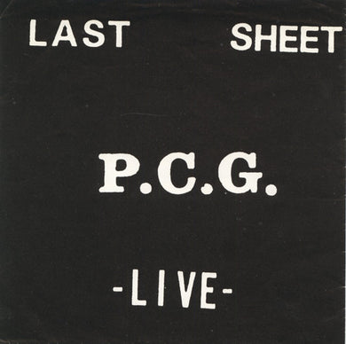 Poisonous Cross Gibbet - Last Sheet Live USED 7