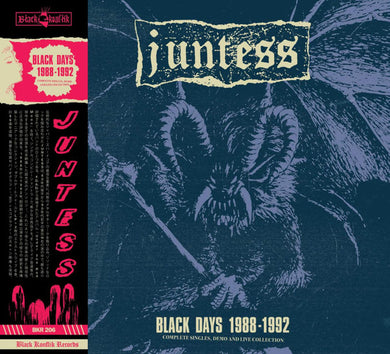 Juntess - Black Days 1988 to 1992 NEW CD