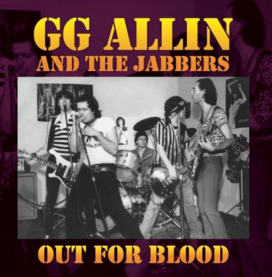 GG Allin And The Jabbers - Out For Blood NEW 7