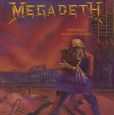 Megadeth ‎- Peace Sells... But Who's Buying? USED METAL LP
