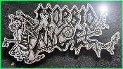 MORBID ANGEL LOGO METAL BADGE