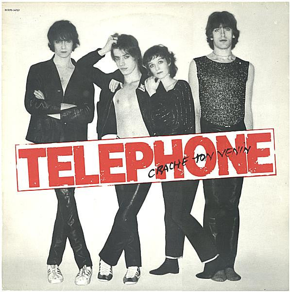 Telephone - Crache Ton Venin USED POST PUNK / GOTH LP