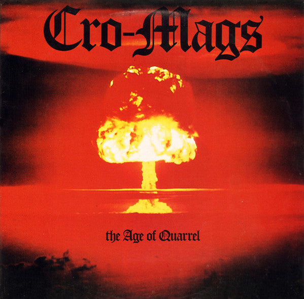 Cro Mags - The Age Of Quarrel NEW LP