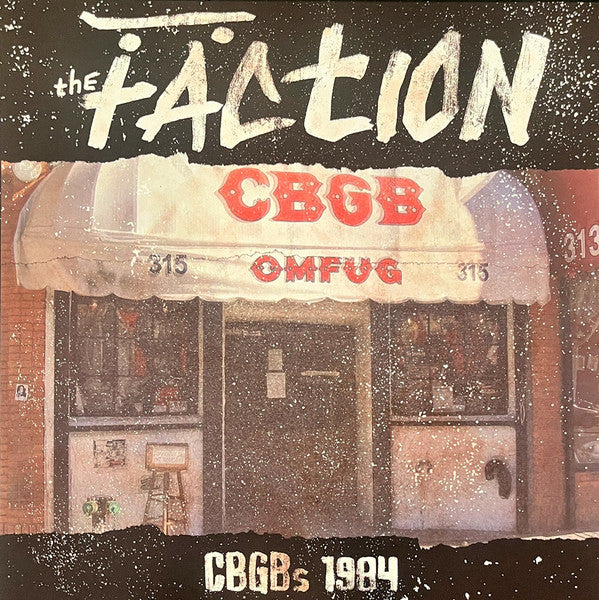 Faction - CBGBs 1984 NEW LP