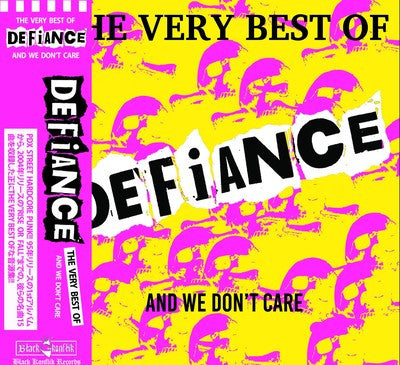 Defiance - The Very Best Of Defiance And We Don't Care NEW CD