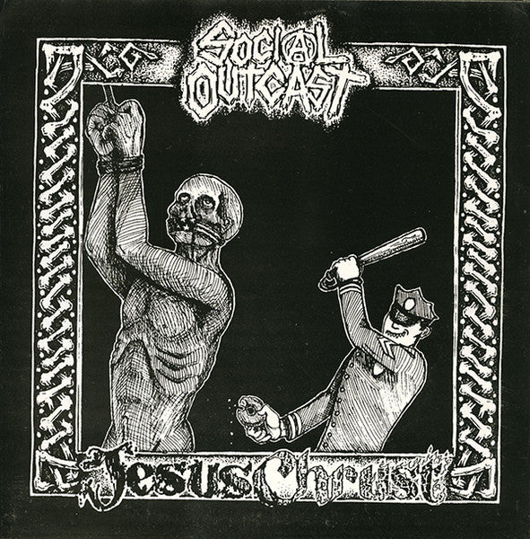 Social Outcast / Jesus Chrust - Split USED 7