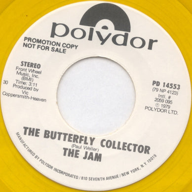 Jam ‎- The Butterfly Collector USED 7
