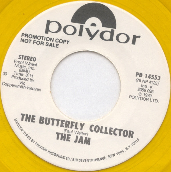 Jam ‎- The Butterfly Collector USED 7