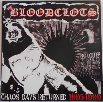 bloodclots - chaos days returned NEW CD