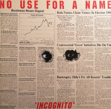 No Use For A Name ‎- Incognito USED LP (white vinyl)