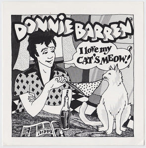 Donnie Barren - I Love My Cats Meow USED 7"