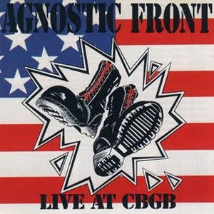 Agnostic Front ‎- Live At CBGB USED LP (red/black vinyl)