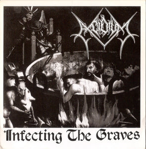 Excidium - Infecting The Graves USED METAL 7"