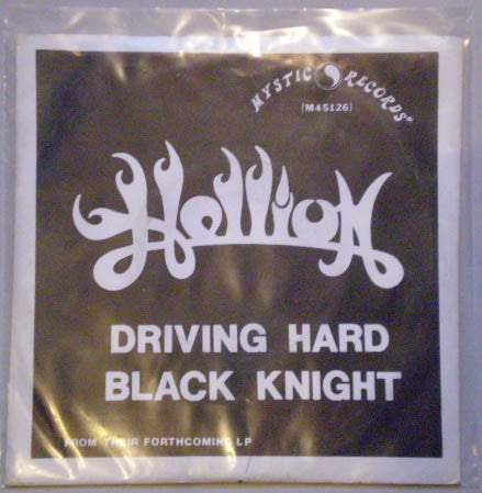Hellion - Driving Hard USED METAL 7